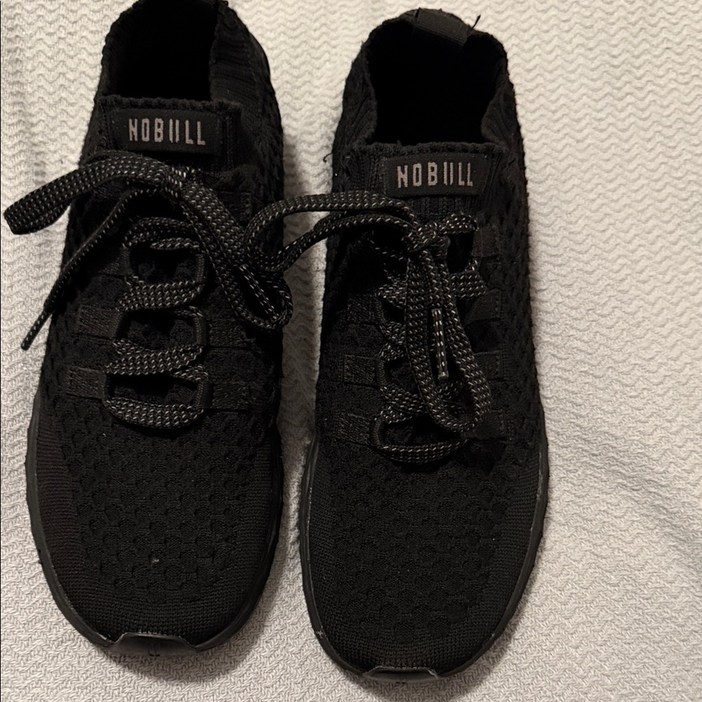 NOBULL Jet Black Knit Sneakers